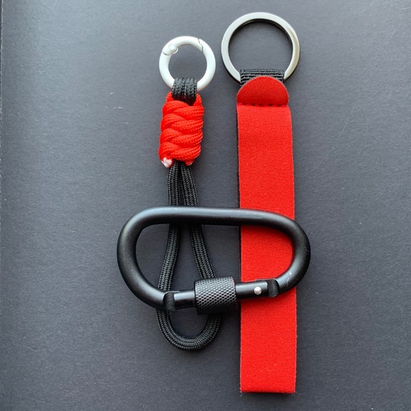 Keychain  | Carabiner Keychain | Wristlet Keychain - Picture 9 of 14